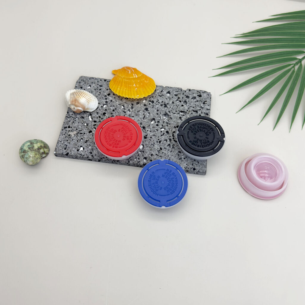 42 mm plastic spout cap for oil tin cans