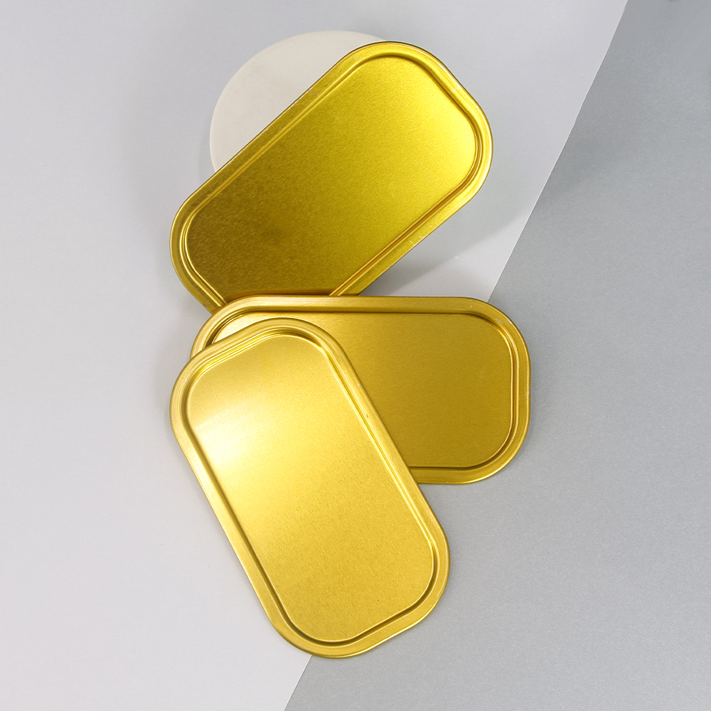 1L engine oil tin can components