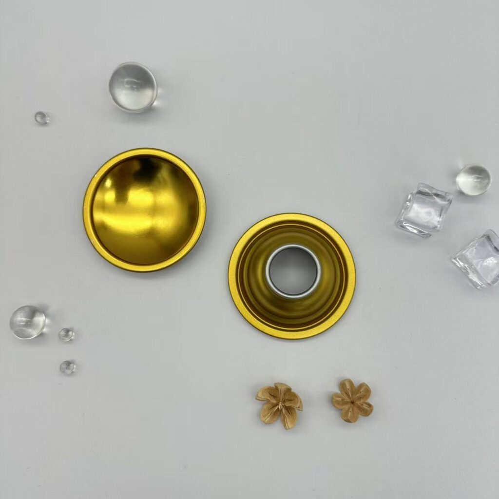 higher neck aerosol tin can components