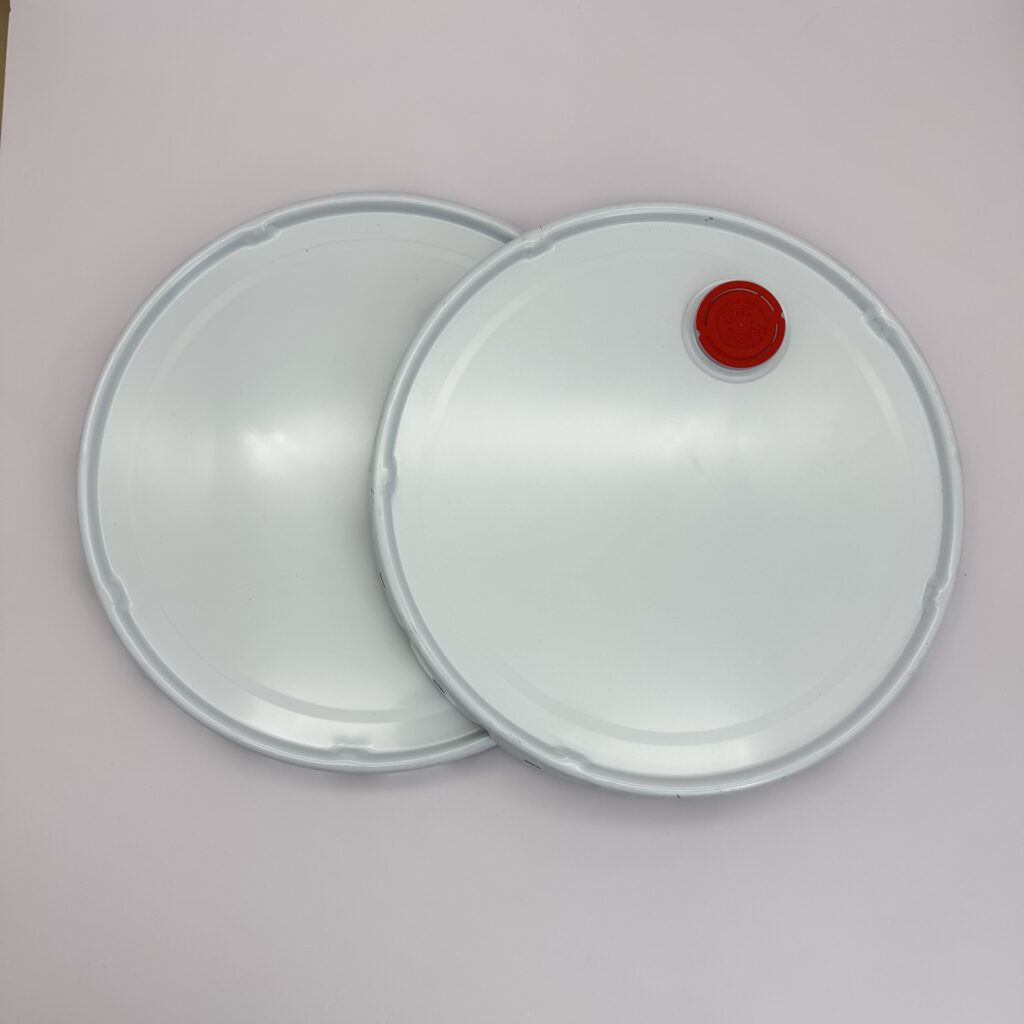 20L metal bucket flower lids components
