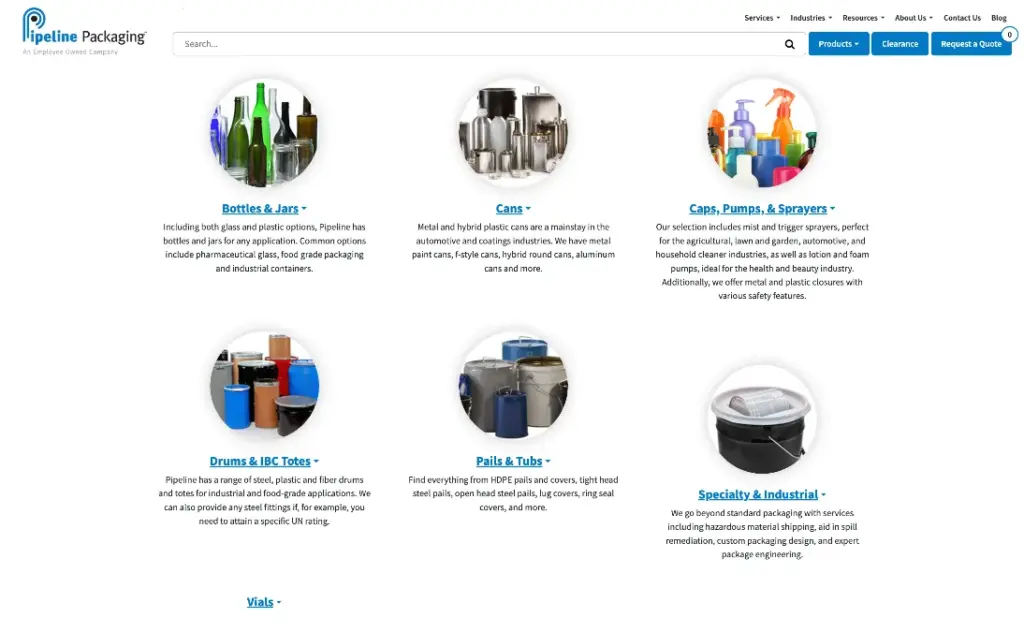 Pipeline Packaging