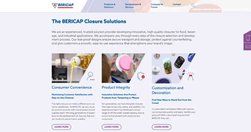 bericap closure solution