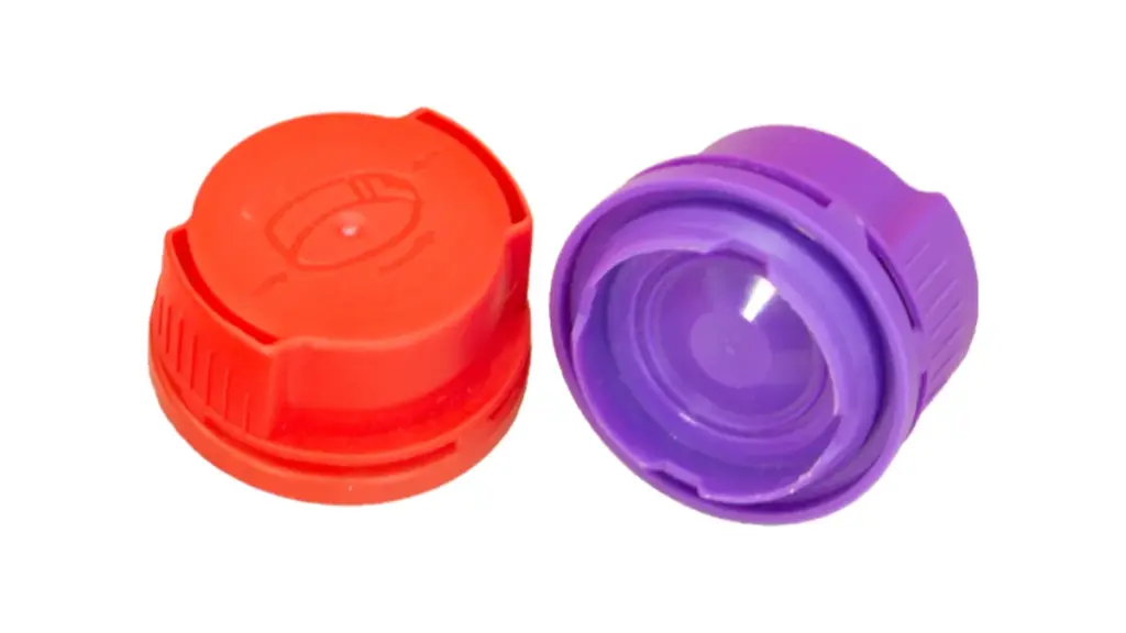 32mm fuel additive cap child resistant cap