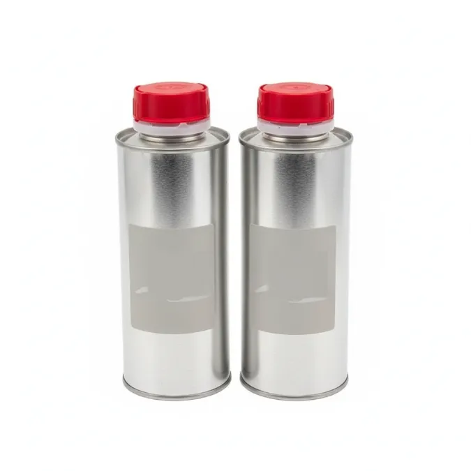 child proof caps on fuel addtive tin can