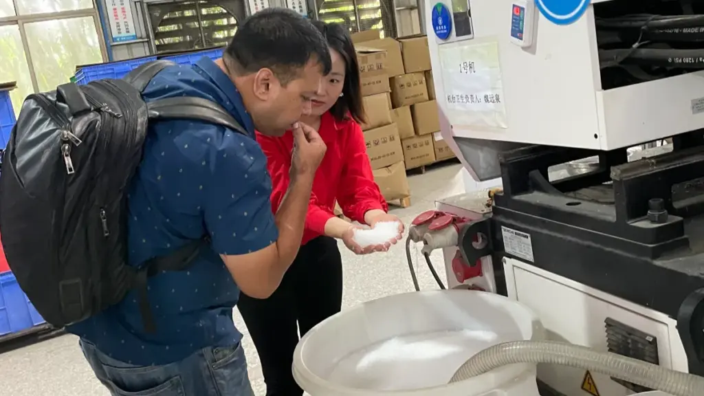 futen uses food grade raw plastic