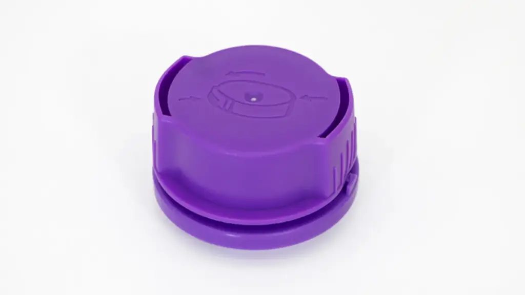 different color child proof cap