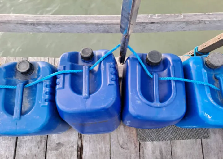 Chemical jerry cans